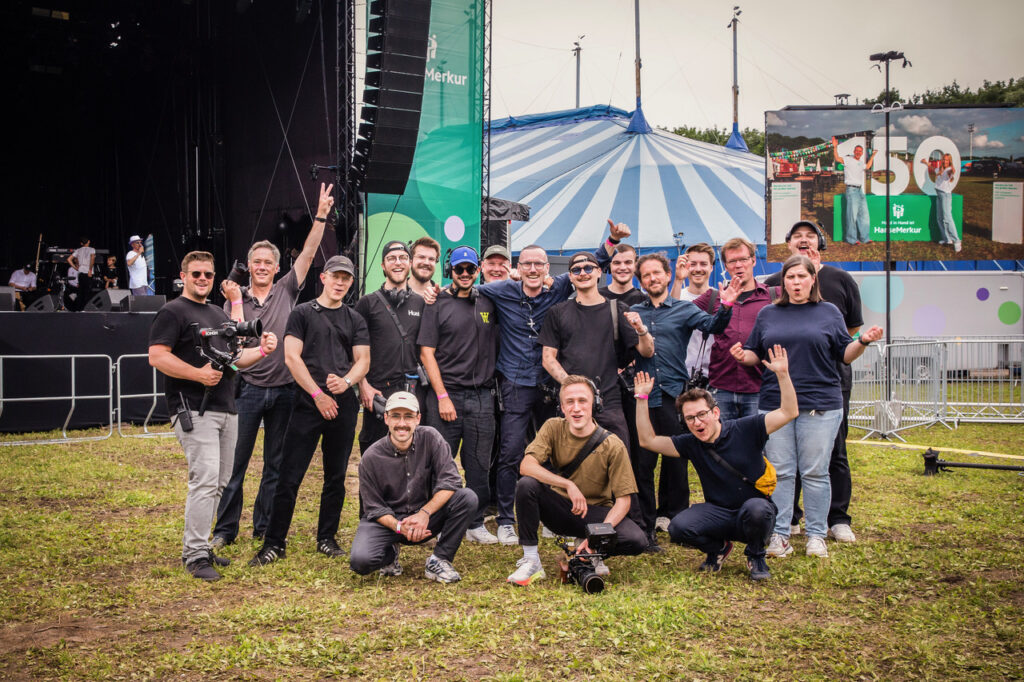 Team von Bricklayer Productions mitt Klaus Knuffman